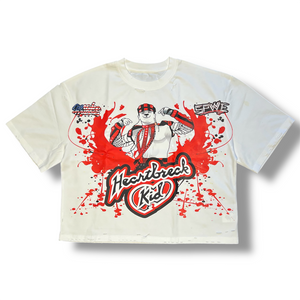 Heart Break Kid Distressed Boxed Tee