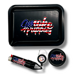 Load image into Gallery viewer, Smoke Puppies® Signature Tray + Grinder + Lighter Set
